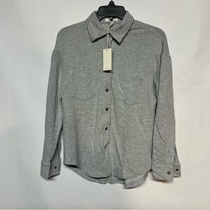 Z Supply Gray Casual Button Down Shirt